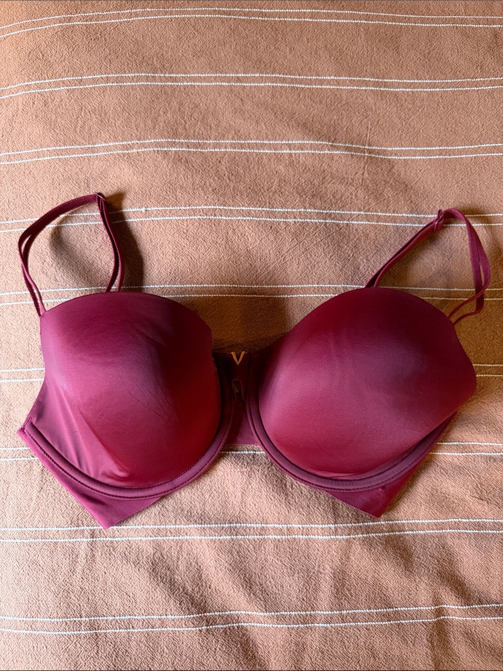 Victoria's Secret T-Shirt Bra in Deep Burgundy